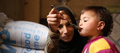 برنامه جهانی غذا / عبیر اتفاء مادر و کودک